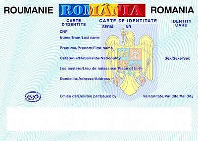 Romanian identity card